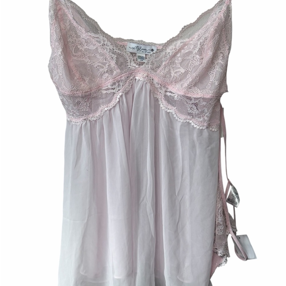 Midnight Velvet‎ soft Pink Lace Babydoll